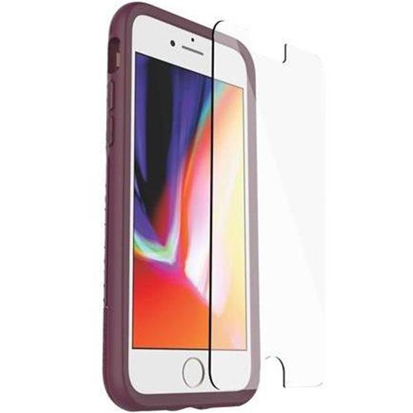 iPhone SE2020/8/7 Cover+Displayglas bordeaux - handy.ch