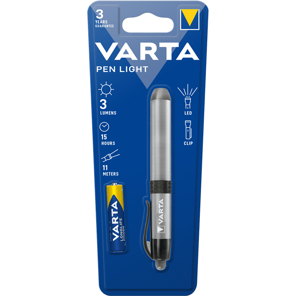 LED-Taschenlampe 3 lm Grau - handy.ch