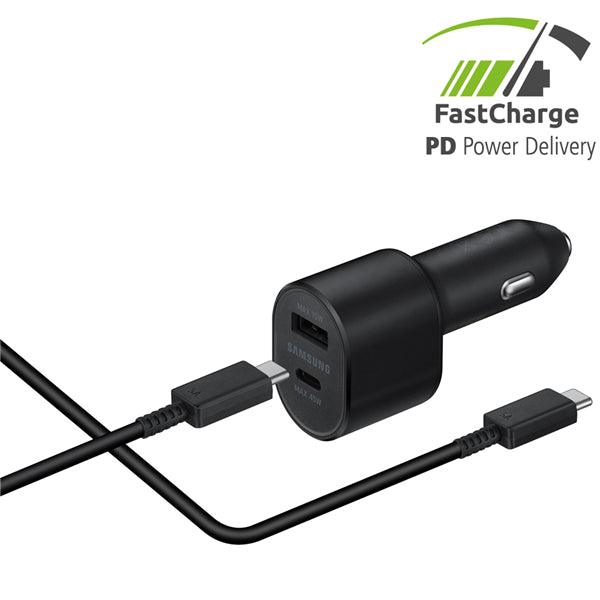 CarCharger 12-30V 45W USB-C 45W USB-A 15W - handy.ch