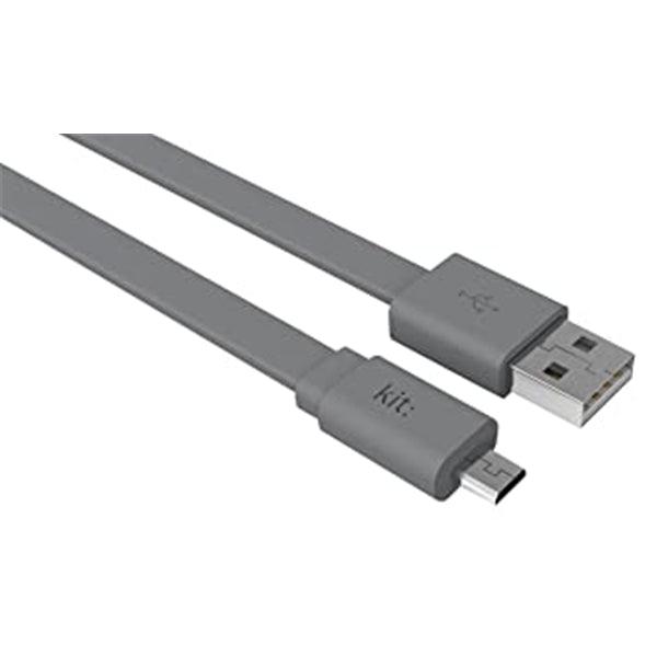 Micro USB 1.0m grau - handy.ch