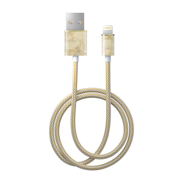 Lightning USB 1.0m Sandstorm Marble - handy.ch