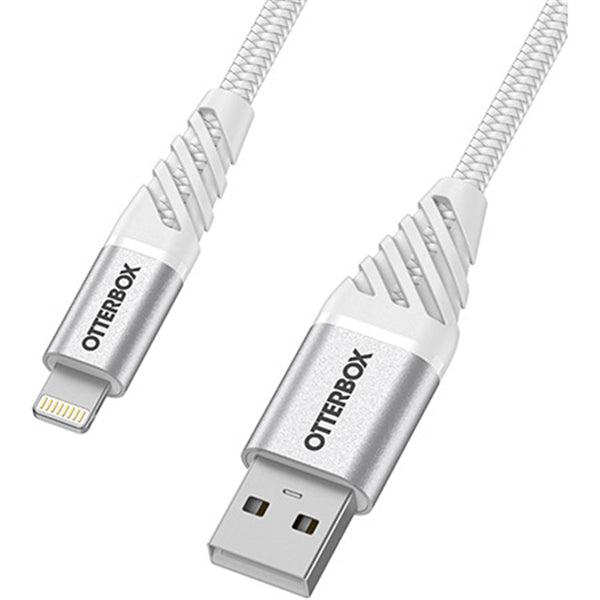 USB-A ST->Lightning ST Premium 1.0m weiss - handy.ch