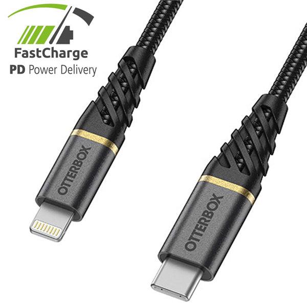 USB-C->Lightning Premium PD 1.0m schwarz - handy.ch