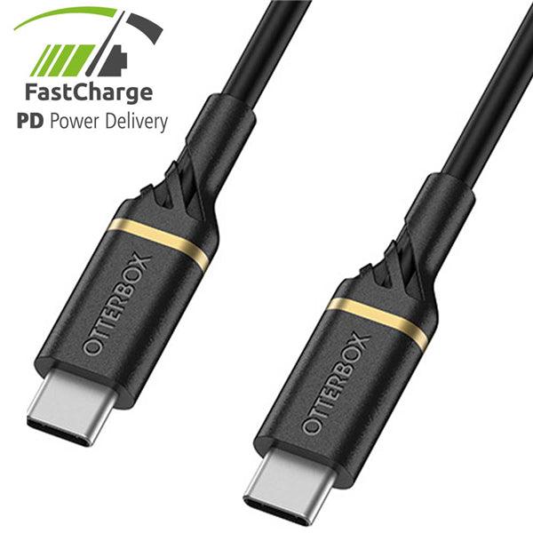 USB-C ST->USB-C ST PD 1.0m schwarz - handy.ch