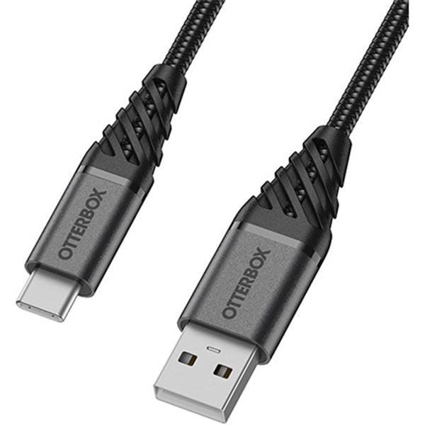 USB-C ST->USB3-A ST Premium 2.0m schwarz - handy.ch