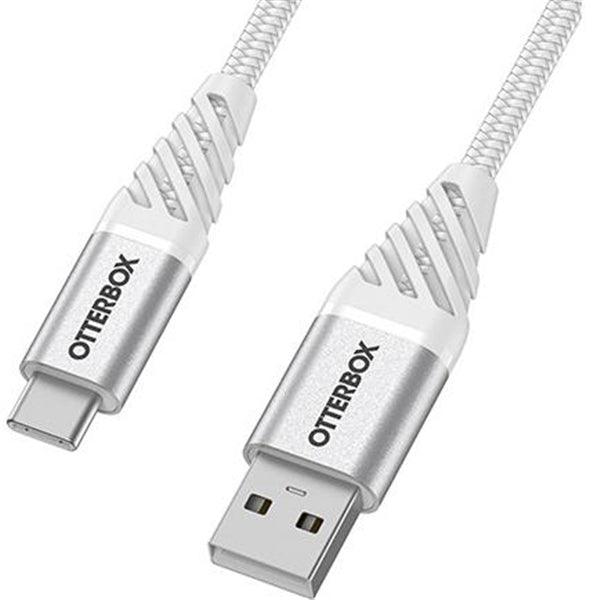 USB-C ST->USB3-A ST Premium 3.0m weiss - handy.ch