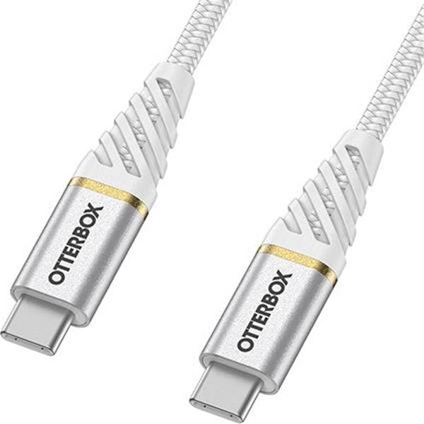 USB-C ST->USB-C ST Premium PD 2.0m weiss - handy.ch