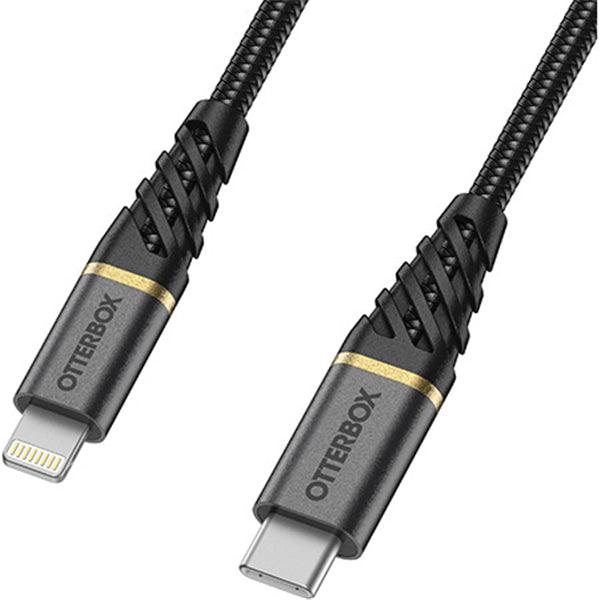 USB-C->Lightning Premium PD 2.0m schwarz - handy.ch
