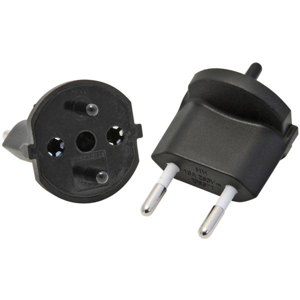 Schuko KP -> CH ST fix sw - handy.ch