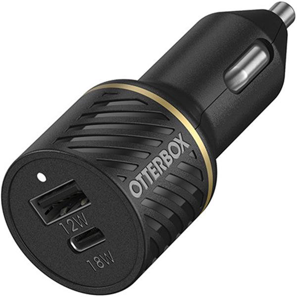 CarCharger 30W 1xUSB-A 1xUSB-C schwarz - handy.ch