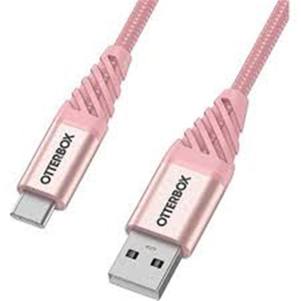USB-C ST->USB-A ST 1.0m rosegold - handy.ch