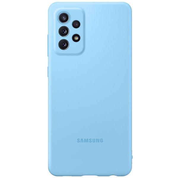 Galaxy A72 Silicone Cover blau - handy.ch