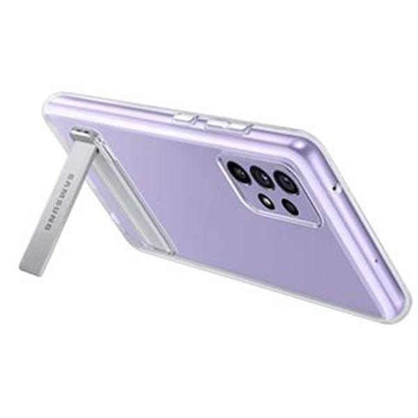 Galaxy A72 Clear Standing Cover transparent - handy.ch