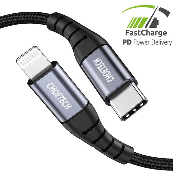 USB-C ST->Lightning ST 1.2m schwarz - handy.ch