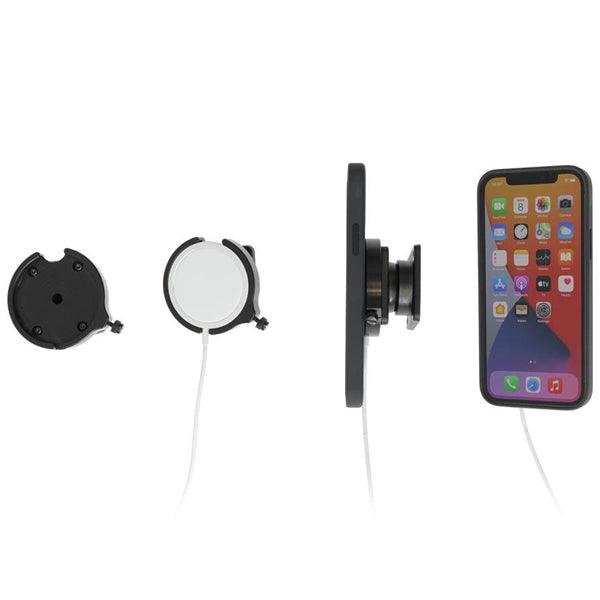 Halterung für original Apple MagSafe Ladegerät mit Kugelgelenk - handy.ch