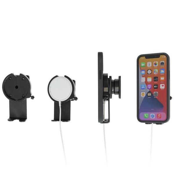 Halterung für original Apple MagSafe Ladegerät mit Kugelgelenk - handy.ch