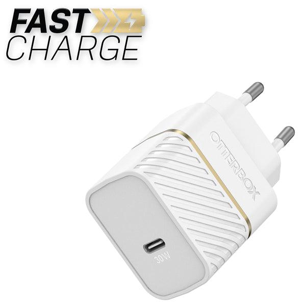 Charger 100-240V 30W PD weiss - handy.ch