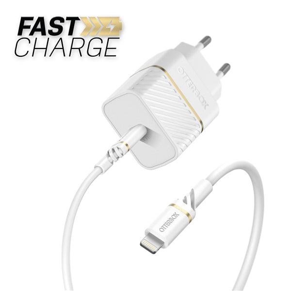 Charger 100-240V 20W PD weiss USB-C -> Lightning - handy.ch