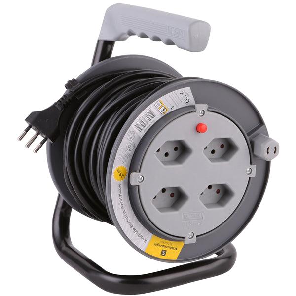 Kabelrolle 15m Color grau - handy.ch