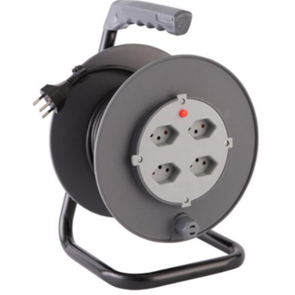 Kabelrolle 25m Color grau - handy.ch