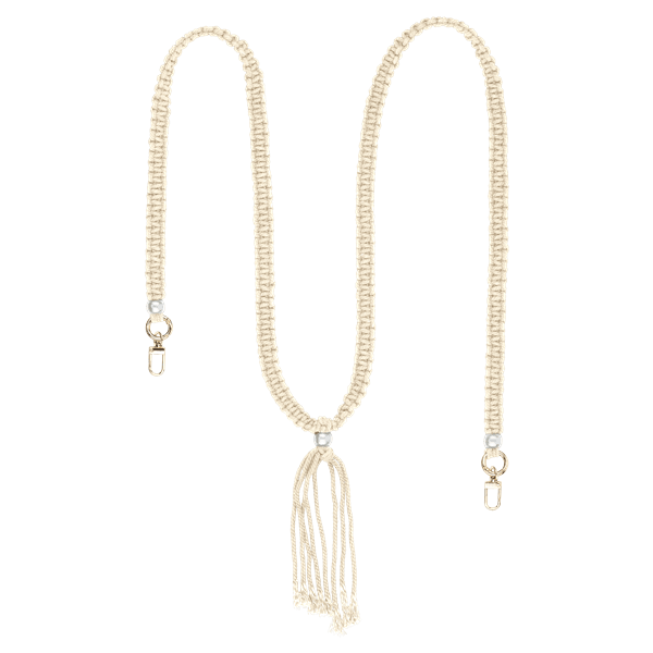 Kordel Marrakesch beige mit Gold-Applikationen - handy.ch