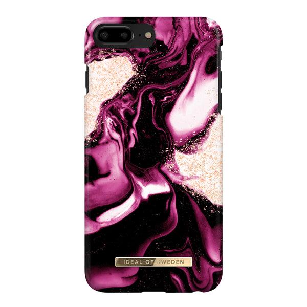 iPhone 8/7/6/6s Plus Golden Ruby Marble - handy.ch