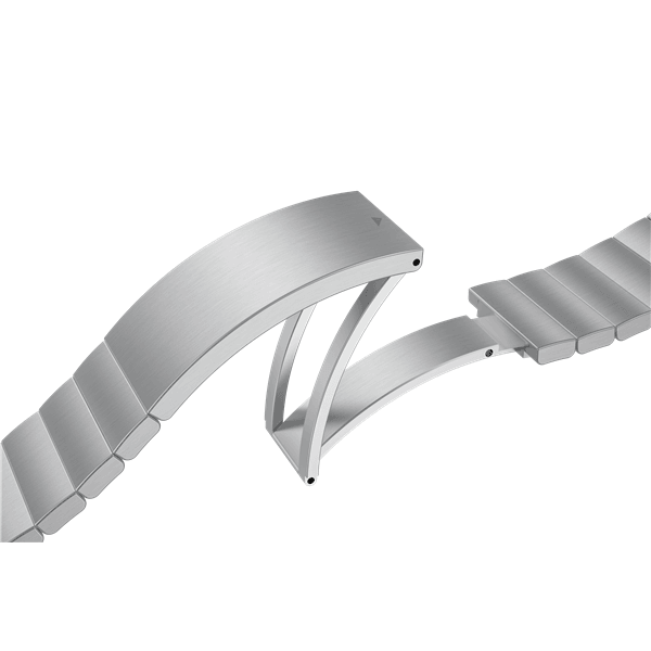 Universal 20mm L Metallband silber - handy.ch