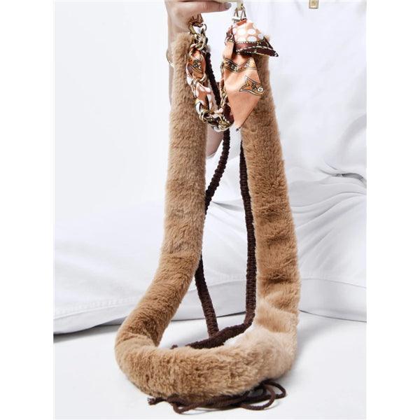 St Moritz Straps long veganes Fellband beige - handy.ch