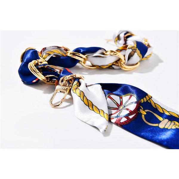 Silky-Chain ASCOT blau/weiß/rot - handy.ch