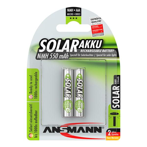 NiMH-Akku AAA 1.2V 550mAh 2er-Blister - handy.ch