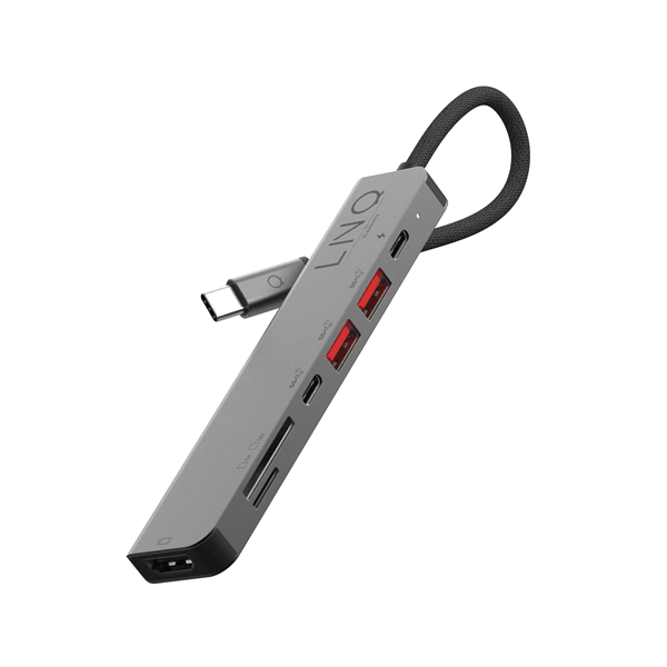 LINQ 7in1 Pro USB-C Multiport Hub - handy.ch