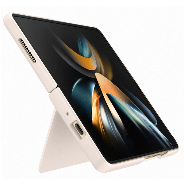 Galaxy Z Fold4 Slim Standing Cover sand - handy.ch