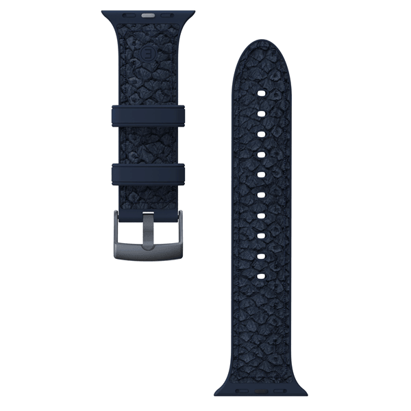 Apple Watch 44/45mm Lachsleder blau - handy.ch