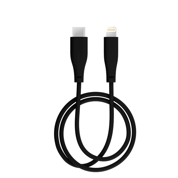 USB-C->Apple Lightning 1.0m Coal Black - handy.ch