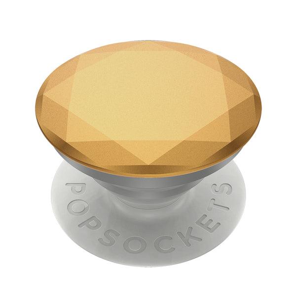 PopGrip Premium Metallic Diamond Medallion Gold - handy.ch