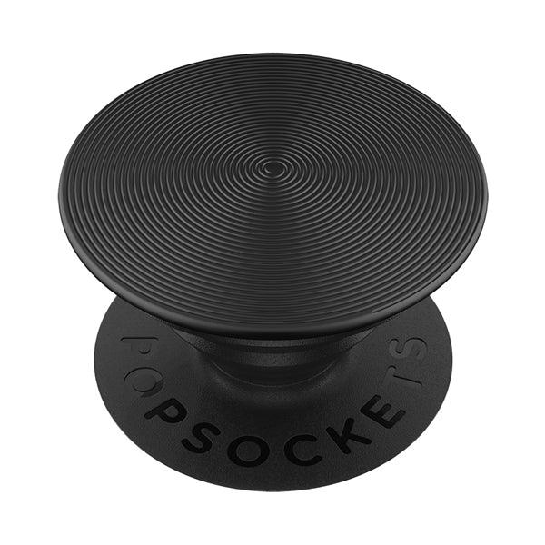 PopGrip Premium Twist Black Aluminum - handy.ch
