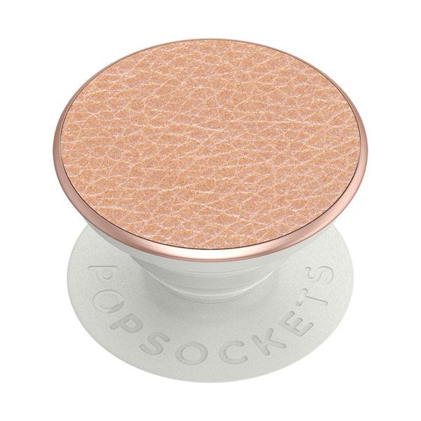 PopGrip Premium Vegan Leather Rose Gold - handy.ch