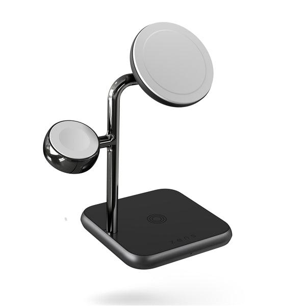 4 in 1 MagSafe Wireless Charger schwarz - handy.ch