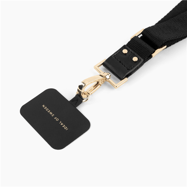 Universalband inkl Halter für Case schwarz/gold - handy.ch