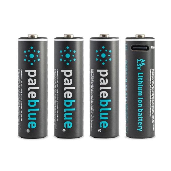 pale blue Battery AA USB-A auf USB-C - handy.ch