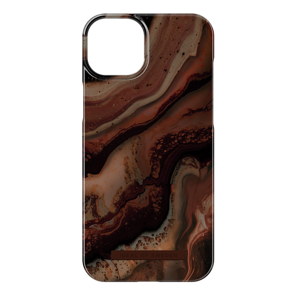 iPhone 15 Plus Dark Amber Marble