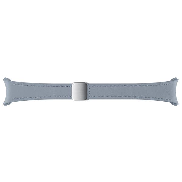 Universal 20mm S D-Buckle Hybrid Eco-Leather Band blau - handy.ch