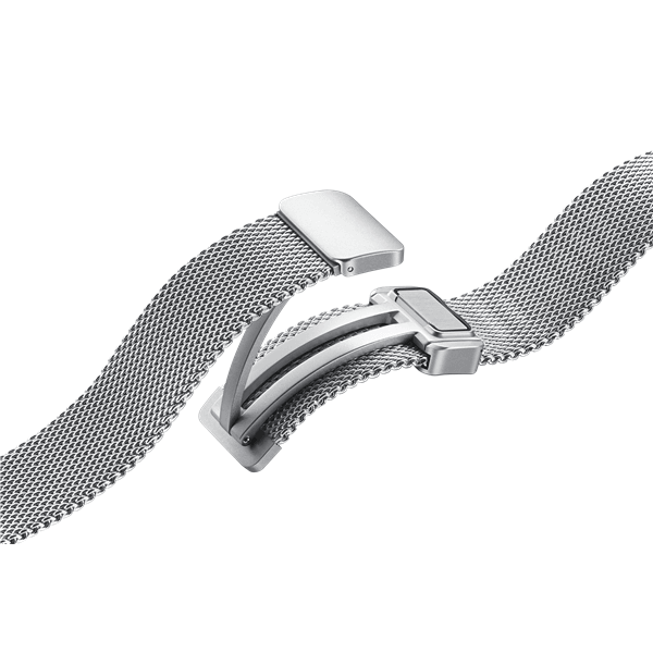 Universal 20mm L Milanese silber - handy.ch