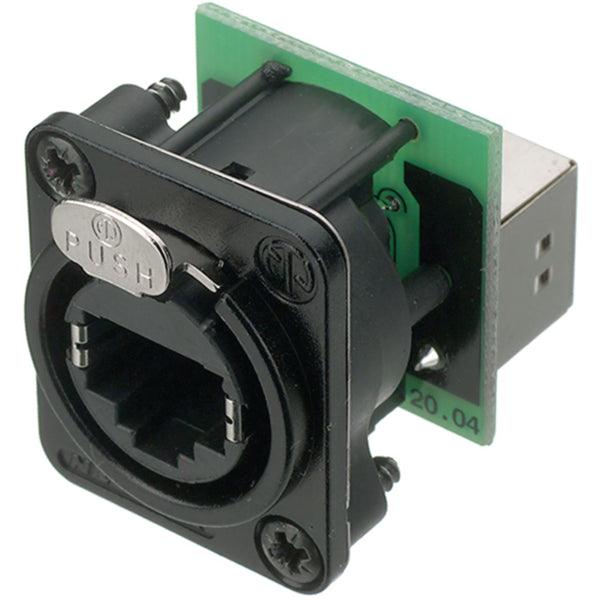 Gerätebuchse RJ 45 8 schwarz - handy.ch