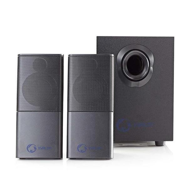 Gaming-Lautsprecher | Lautsprecherkanäle: 2.1 | Stromversorgung über USB | 3.5 mm Stecker | 30 W | Ohne Beleuchtung | Lautstärke-Regler - handy.ch