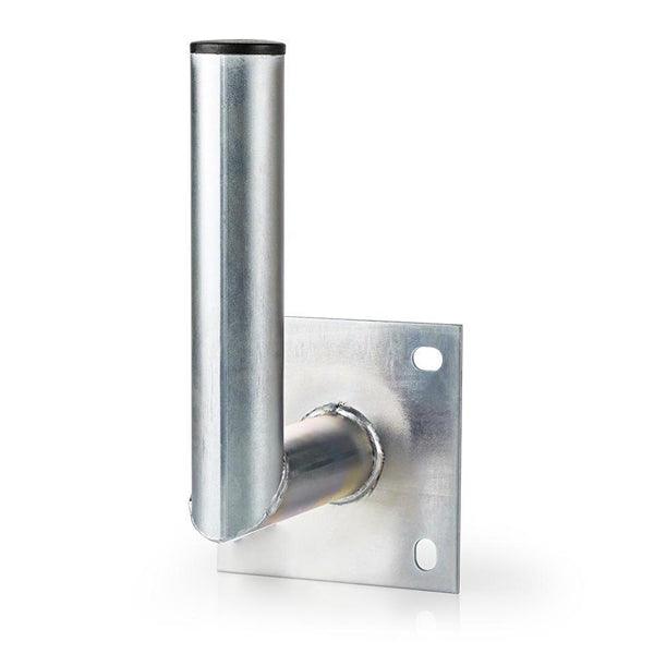 Satelliten-Wandhalterung | Distance to wall: 150 mm | Durchmesser Klemme: 48 mm | Maximale Schüsselgrösse: 100 cm | Stahl | Silber - handy.ch
