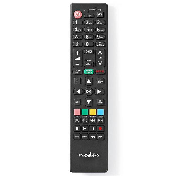 Ersatz Fernbedienung | Passend für: Panasonic / Sharp | Fest | 1 Gerät | Amazon Prime / Disney + Button / Netflix Button / Rakuten TV Button / Viera Link Button / Youtube Button | Infrarot | Schwarz - handy.ch