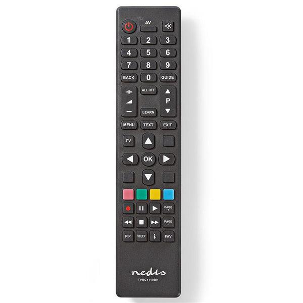 Universal-Fernbedienung | Programmierbar | 1 Gerät | Clear Lay-out | Infrarot | Schwarz - handy.ch