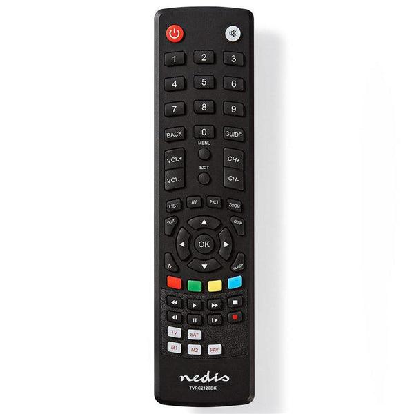 Universal-Fernbedienung | Vorprogrammiert | 2 Geräte | Speichertasten / TV Guide-Taste | Infrarot | Schwarz - handy.ch
