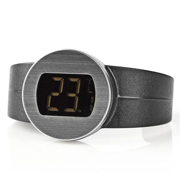 Weinthermometer | LCD-Anzeige | 0 - 50 °C | Schwarz - handy.ch